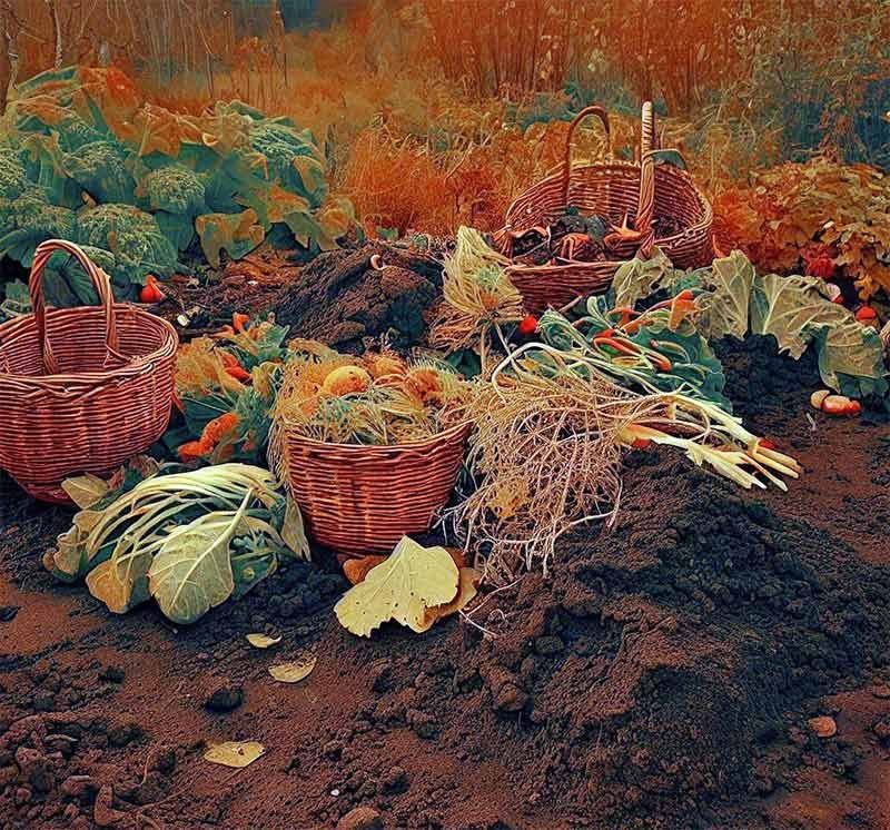 lucrări de toamnă în grădină